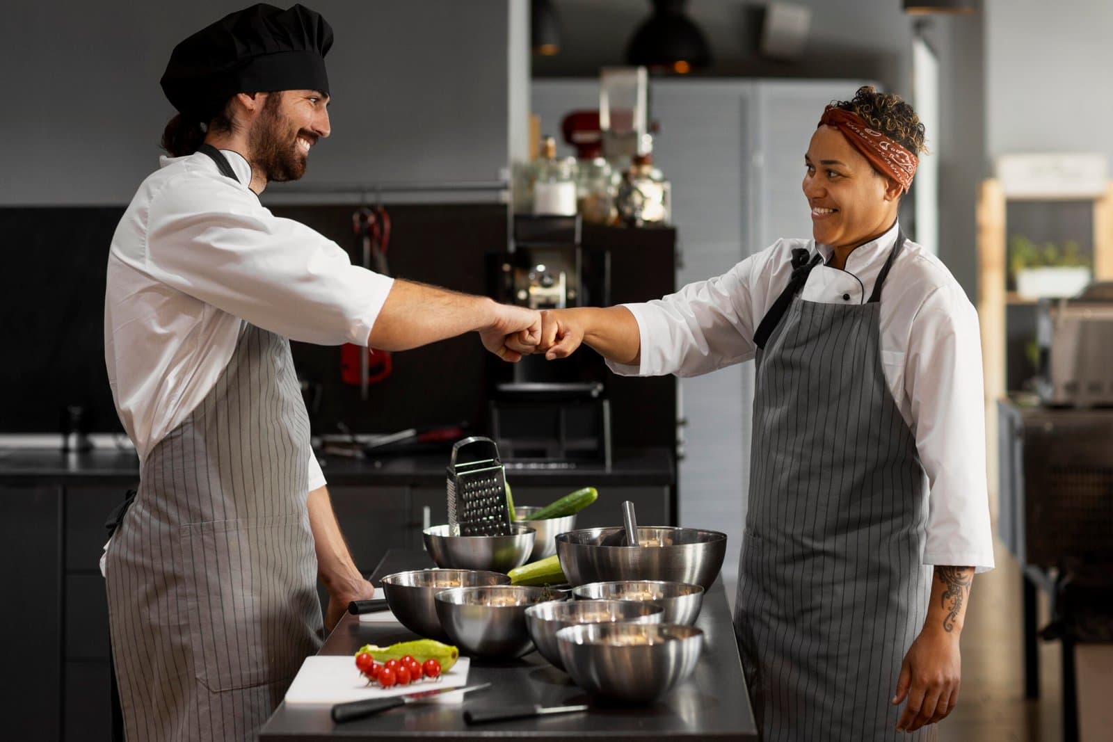 chef-working-together-professional-kitchen